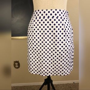 Francesca’s of Hollywood polka dot mini skirt